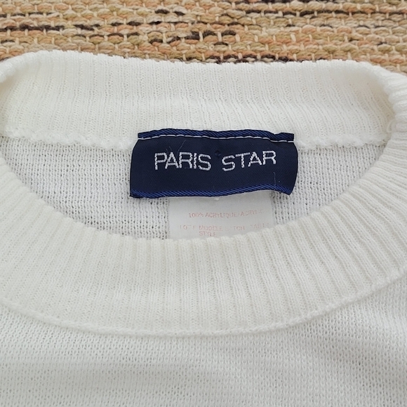 VINTAGE Paris Star Knit Sweater - Picture 4 of 9